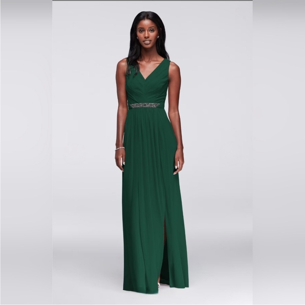 David’s bridal emerald dress